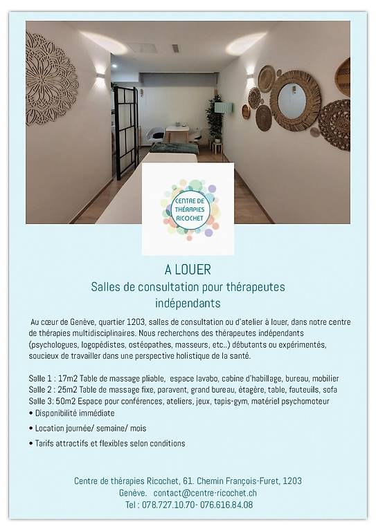 Rooms for Therapists – 17m² or 25m²